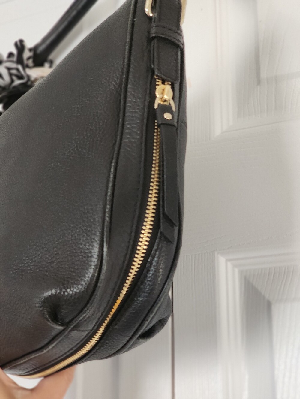 Kate Spade Black Leather Hobo Bag - Picture 8 of 12